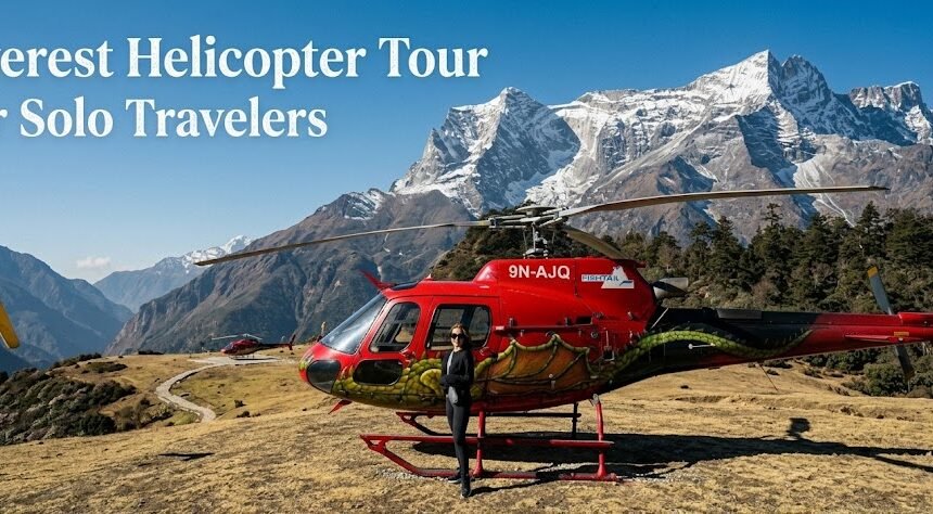 Everest Helicopter Tour for Solo Travelers 2026: Shared Flights, Costs, and Booking Alone