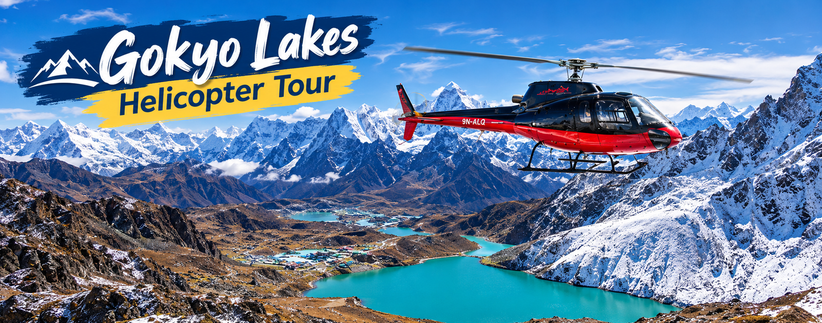 Gokyo Lakes Helicopter Tour: Complete Guide to the EBC + Gokyo Combo (2026)