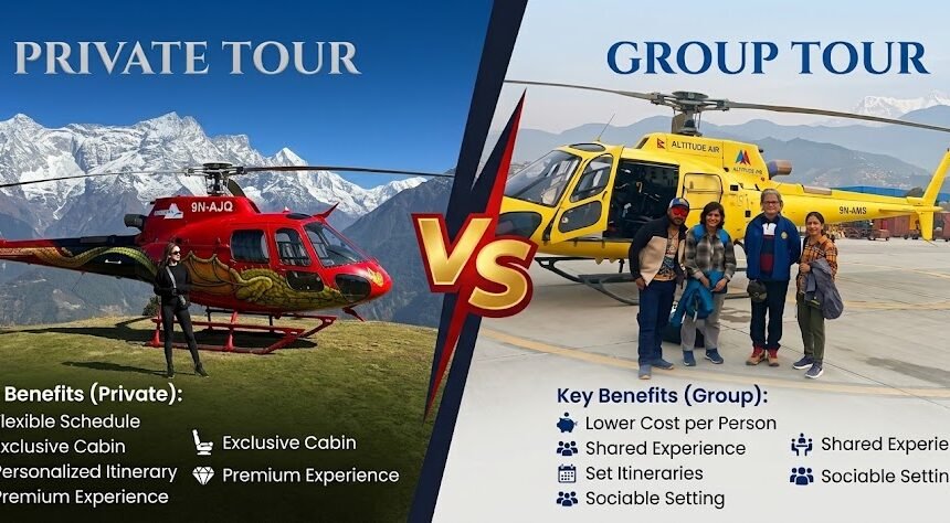 Private vs Group Everest Helicopter Tour: Which Package Is Right for You?