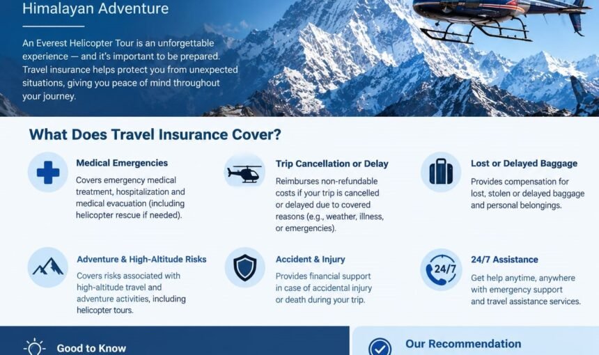 Travel Insurance for the Everest Helicopter Tour: What You Actually Need