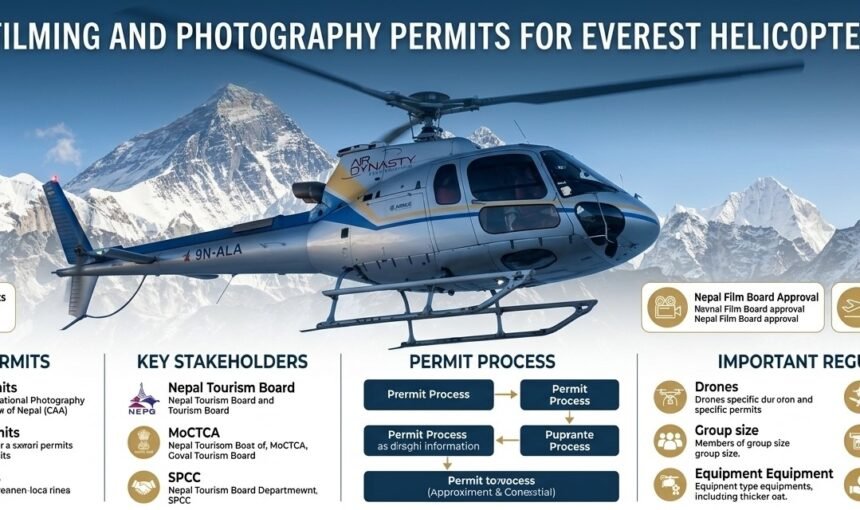 Filming and Photography Permits for the Everest Helicopter Tour: A Guide for Professional Crews and Drone Users
