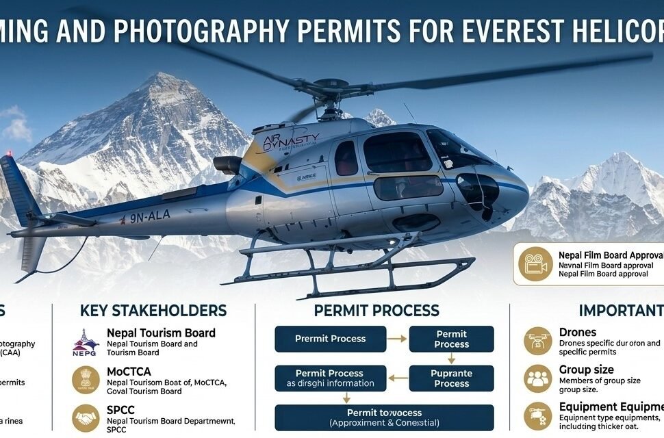 Filming and Photography Permits for the Everest Helicopter Tour