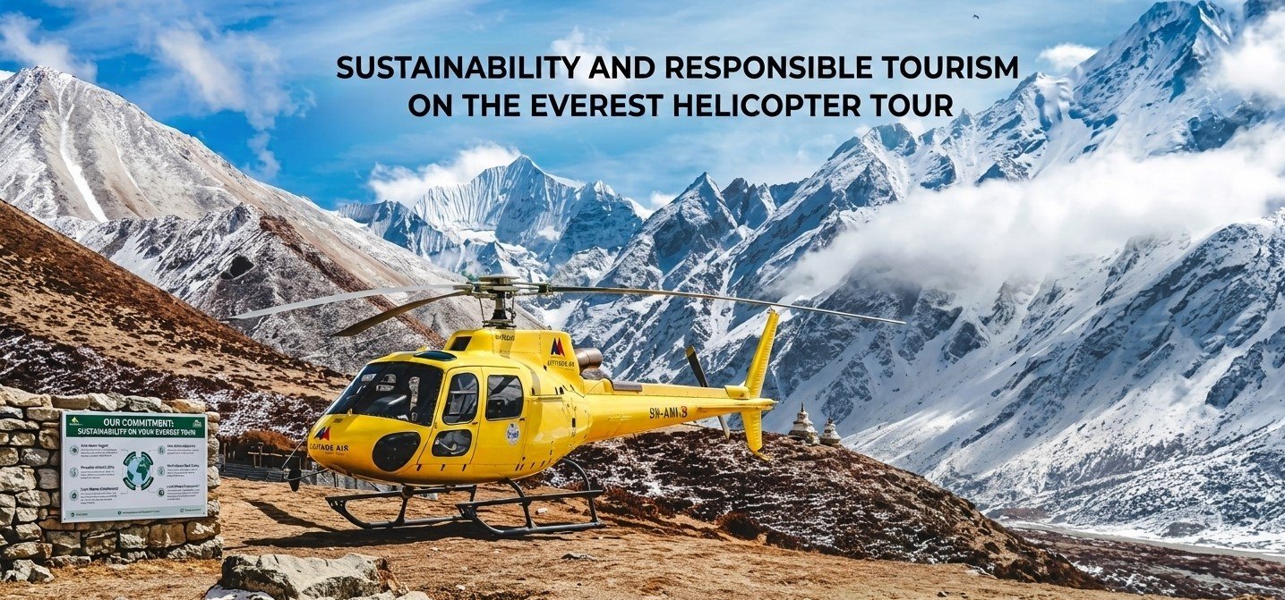 Sustainability and Responsible Tourism on the Everest Helicopter Tour
